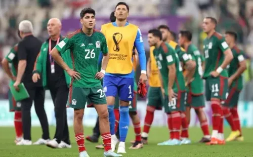 México llevaba 44 años jugando, cómo mínimo, los octavos de final del mundial. La último vez que sin hacerlo fue en Argentina 1978. | Foto: Getty Images.