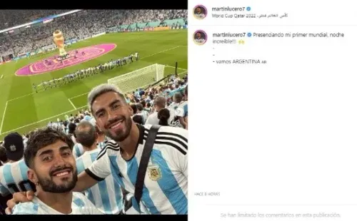 La publicación de Lucero en su Instagram. | Foto: Captura..