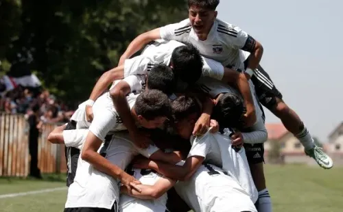 Colo Colo sub 15 campeón ante la Católica.