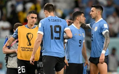 Uruguay acompañó a Alemania como los campeones eliminados en la fase de grupos de Qatar 2022. | Foto: Getty Images.