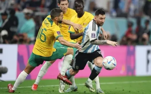 Lionel Messi emocionó a toda Argentina y a La Pulga lo emocionó el video con el festejo de sus hijos en el gol del 1-0 parcial contra Australia. (Foto: Getty Images)