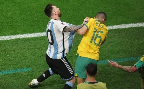 Aziz Behich y el encontrón con Lionel Messi que hizo enojar al astro de Argentina.