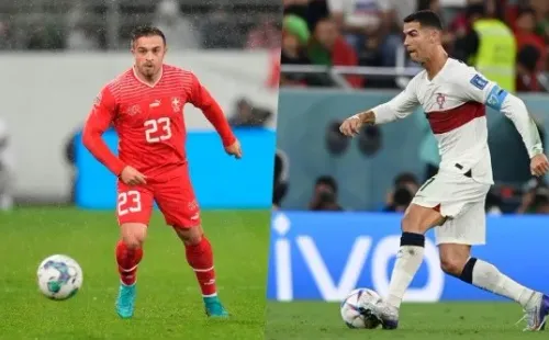 Shaqiri no le teme al Portugal de Cristiano Ronaldo. | Foto: Getty
