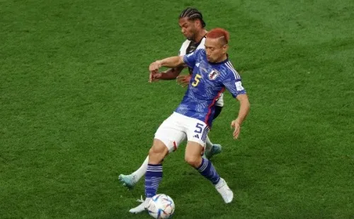 Yuto Nagatomo defiende a Japón en el Mundial de Qatar 2022 con 36 años. | Foto: Getty