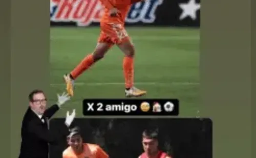 Eduardo Farías y su respuesta a Bryan Ogaz. (Captura Instagram).