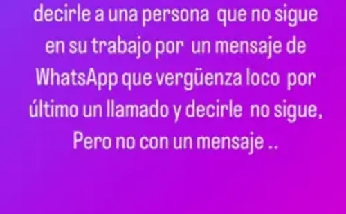 Nicolás Maturana y sus descargos hacia la dirigencia de Cobreloa. (Captura Instagram).