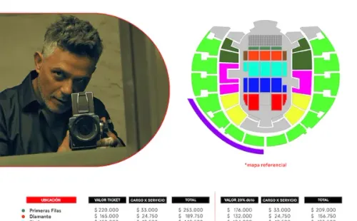 ¿Cuándo parte la venta de entradas para Alejandro Sanz en Chile? (Foto: DG Medios)