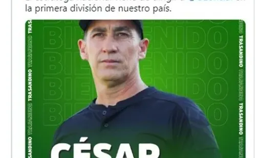 Trasandino confirmó la llegada de César Bravo por redes sociales.