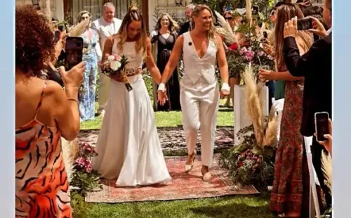 Hija de Vivi Kreutzberger se casó con su novia.(Foto: Instagram)