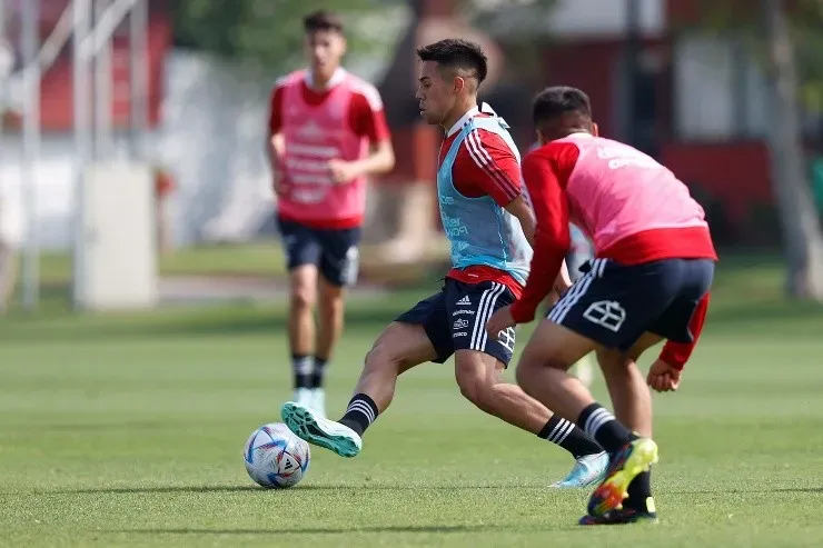 Entrenamiento la Roja Sub 23