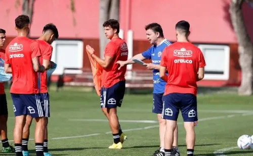 Entrenamiento la Roja Sub 23