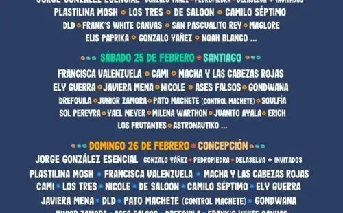 Chilean Wey | Festival suma nuevos artistas. (Fotos: Producción)