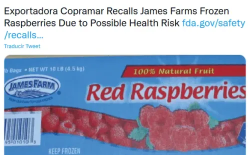Twitter: U.S. FDA Recalls