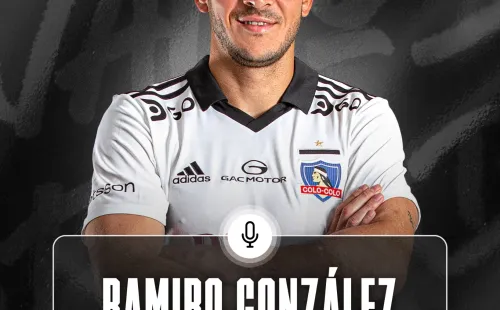 Ramiro González fue presentado como segundo refuerzo de Colo Colo 2023.