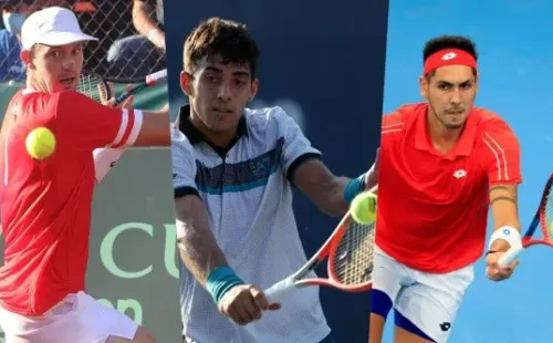 Jarry, Garin y Tabilo esperan por el Abierto de Australia 2023. | Foto: Getty