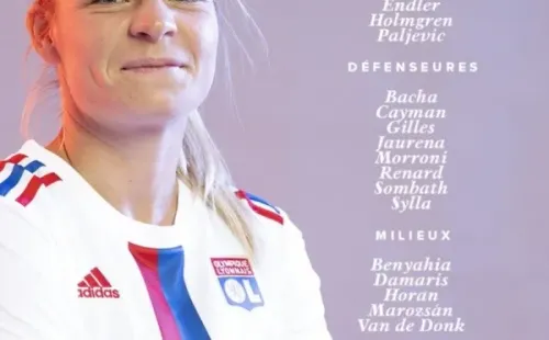 Endler entró a la nómina ante FC Zurich. (OL Féminin)