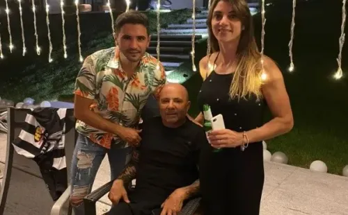 Sabrina y Alejandro los hijos mayores de Sampaoli.