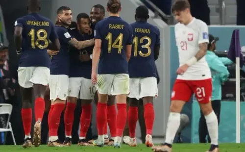 Francia se impuso por 3-1 ante Polonia en su llave de octavos de final en este Mundial de Qatar 2022. | Foto: Getty Images.