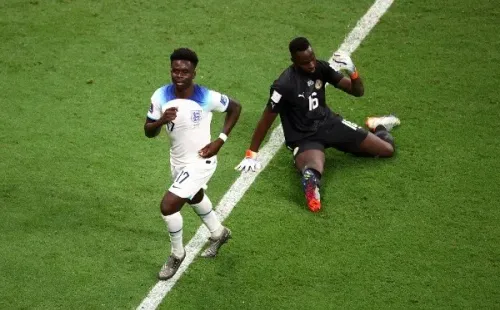 Inglaterra venció por 3-0 a Senegal en la ronda de los octavos de final de Qatar 2022. | Foto: Getty Images.