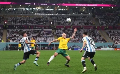 Argentina viene de vencer por 2-1 a Australia en la ronda de octavos de final. | Foto: Getty Images.