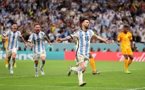 Messi sigue haciendo historia con Argentina. | Foto: Getty