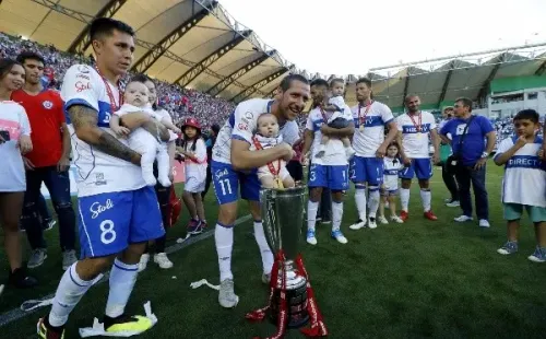 Jaime Carreño ganó el Campeonato Nacional 2018 con Universidad Católica. (Agencia Uno).