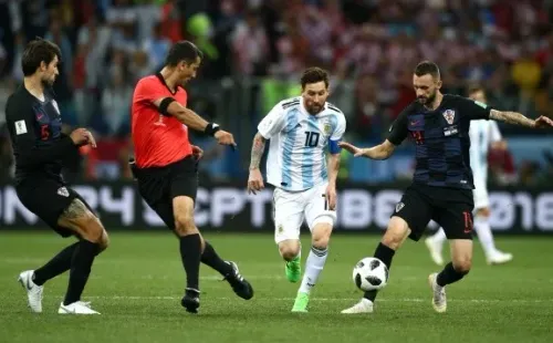 Argentina se volverá a ver las caras ante Croacia tras caer por 3-0 en la fase de grupos del Mundial de Rusia 2018. | Foto: Getty Images.