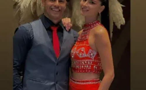 Iván Morales y la facha que escogió para el matrimonio de Matías Zaldivia. (Captura Instagram).