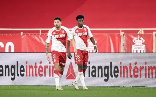 Maripán yTchouaméni juntos en el Mónaco. Foto: Imago