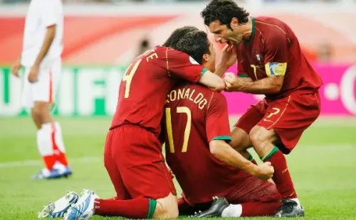 Luis Figo y Ronaldo estuvieron en Portugal cuando llegaron hasta semifinales en 2006.