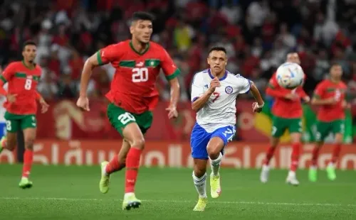 Marruecos enfrentó a Chile como preparación para el Mundial de Qatar 2022. | Foto: @LaRoja