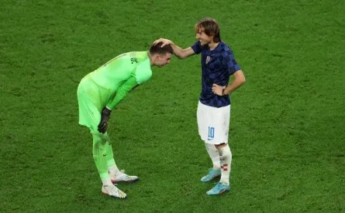 Modric tiene una estrecha relación con Livakovic (Getty)