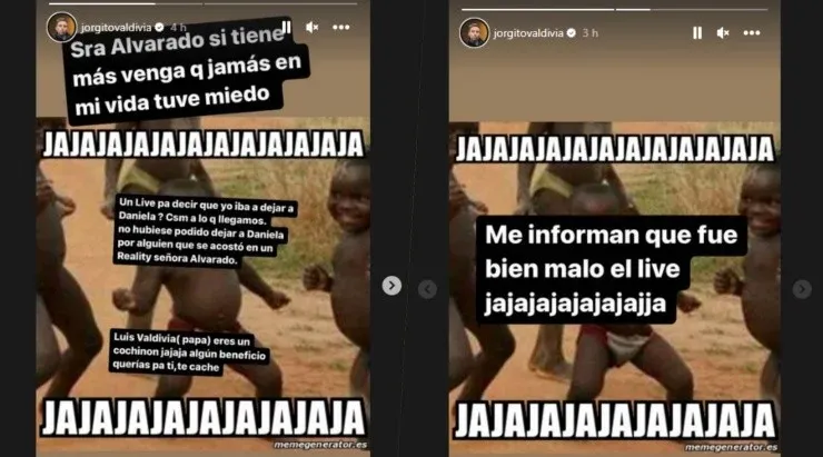 ¿Y qué dijo el otro? Jorge Valdivia le contestó muy risueño a la Geisha