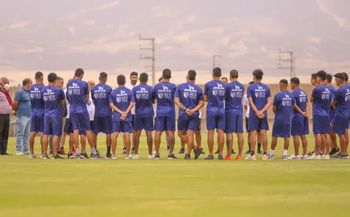 Abreu ya tuvo su primera charla con sus dirigidos en Perú.