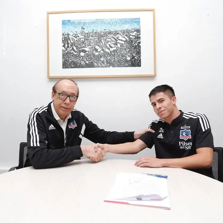 Matías Moya firma por Colo Colo