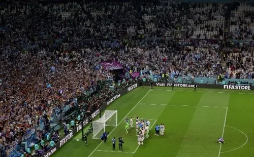 Argentina será local ante Francia, como se ha visto en todos sus partidos en este Mundial de Qatar 2022. | Foto: Getty Images.