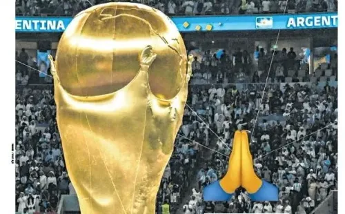 La portada de Olé a horas de la final de Qatar 2022