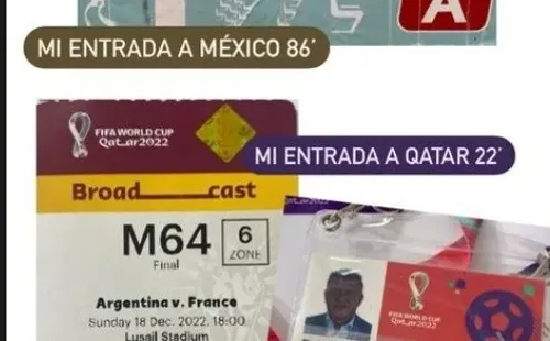Así palpitó Borghi la previa de la final Argentina-Francia (Instagram)