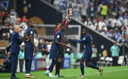 Francia hizo siete cambios en la final del Mundial. | Foto: Getty