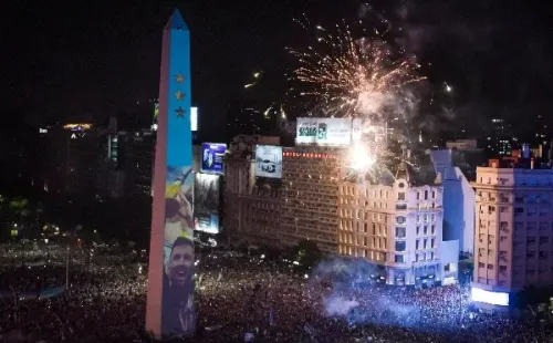 Muchos festejos se vivirán en el Obelisco (Getty)