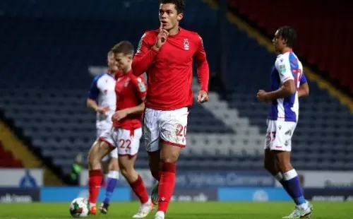 Nottingham Forest avanzó a cuartos de final de la Copa de la Liga a costa del Blackburn Rovers. Foto: Getty Images