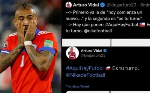 A cualquiera le puede pasar, King. Vidal se mandó un fail en redes sociales pero se recompuso rápidamente.