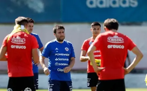 Pato Ormazábal dirige las prácticas de la Roja Sub 20. | Fotos: Comunicaciones ANFP