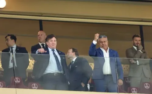 Claudio Tapia, presidente de la AFA, se aseguró un millonario premio por parte de la Conmebol, presidida por el paraguayo Alejandro Domínguez. | Foto: Getty Images.