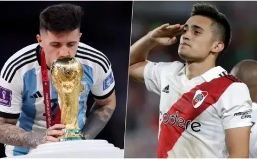 ¿Podrá Pablo Solari reencontrarse con Enzo Fernández en la selección argentina rumbo al Mundial del 2026? | Foto: Getty Images.