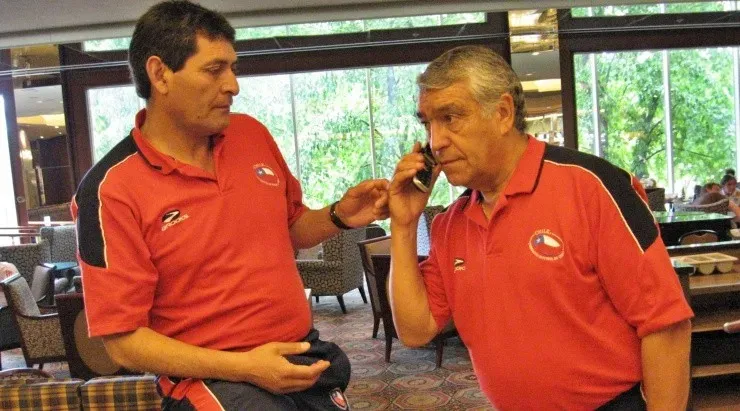 Rodolfo Dubó y José Sulantay en Canadá. Foto: Nicolás Olea