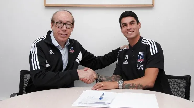 Erick Wiemberg llega a Colo Colo con la responsabilidad de reemplazar a Gabriel Suazo. | Foto: Colo Colo.