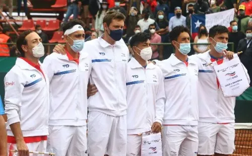 El equipo chileno enfrentará a Kazajistán en la Copa Davis. | Foto: Agencia Uno