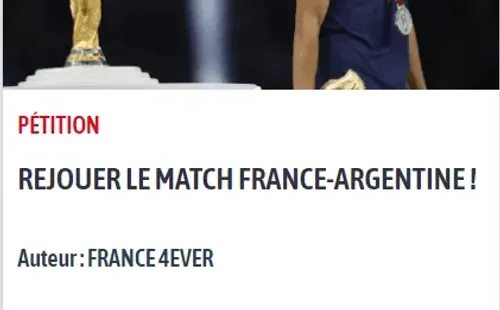 Firmas para que se repita la final del Mundial