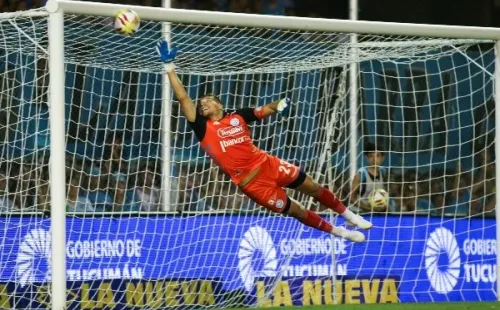 César Rigamonti en acción por Belgrano de Córdoba. (Getty Images).